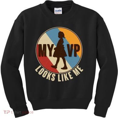 Vintage My VP Looks Like Me Ruby Bridges Emblem Kids Sweatshirt