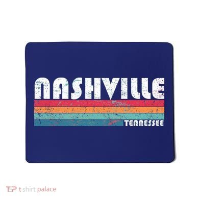 Vintage Nashville Tennessee Mousepad