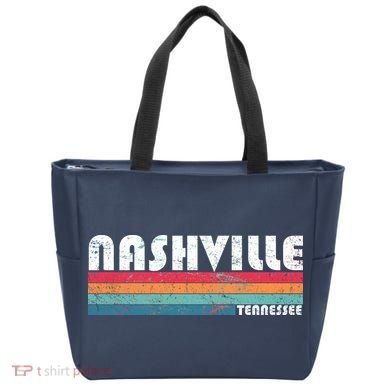 Vintage Nashville Tennessee Tote Bag