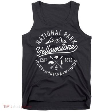 Vintage National Park Yellowstone Estd 1872 Logo Tank Top