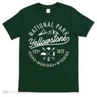 Vintage National Park Yellowstone Estd 1872 Logo T-Shirt thumb 0