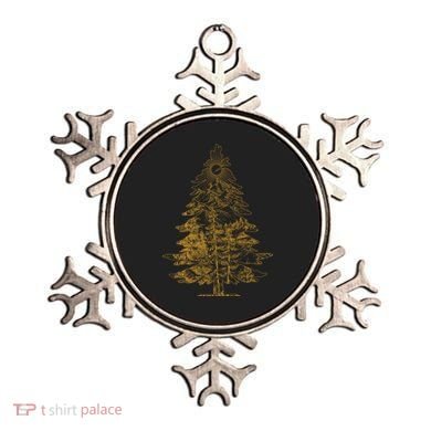 Vintage Nature Lover Pine Tree Forest Ornament