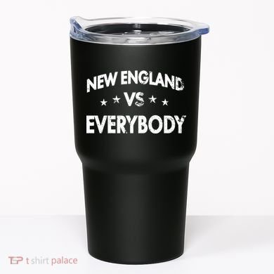 Vintage New England Vs Everybody Tumbler