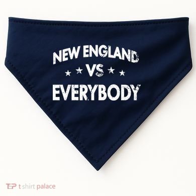 Vintage New England Vs Everybody USA-Made Doggie Bandana