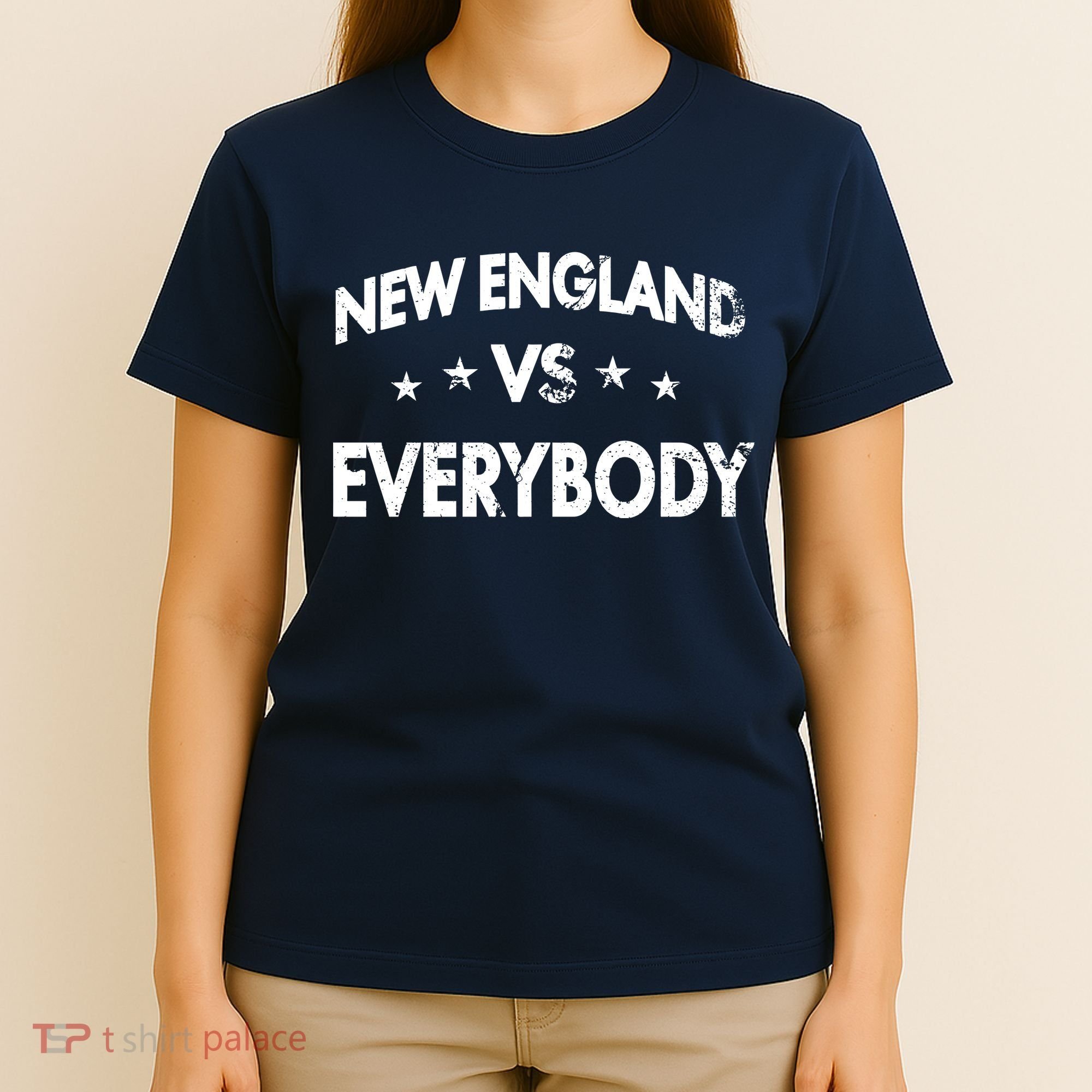 Vintage New England Vs Everybody T-Shirt