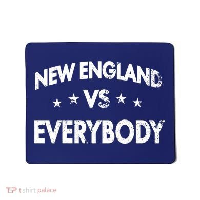 Vintage New England Vs Everybody Mousepad