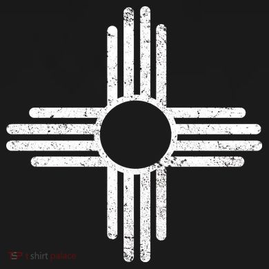 Vintage New Mexico Flag Symbol Tall Long Sleeve Shirt