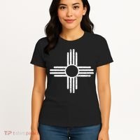Vintage New Mexico Flag Symbol Women's T-Shirt thumb 4