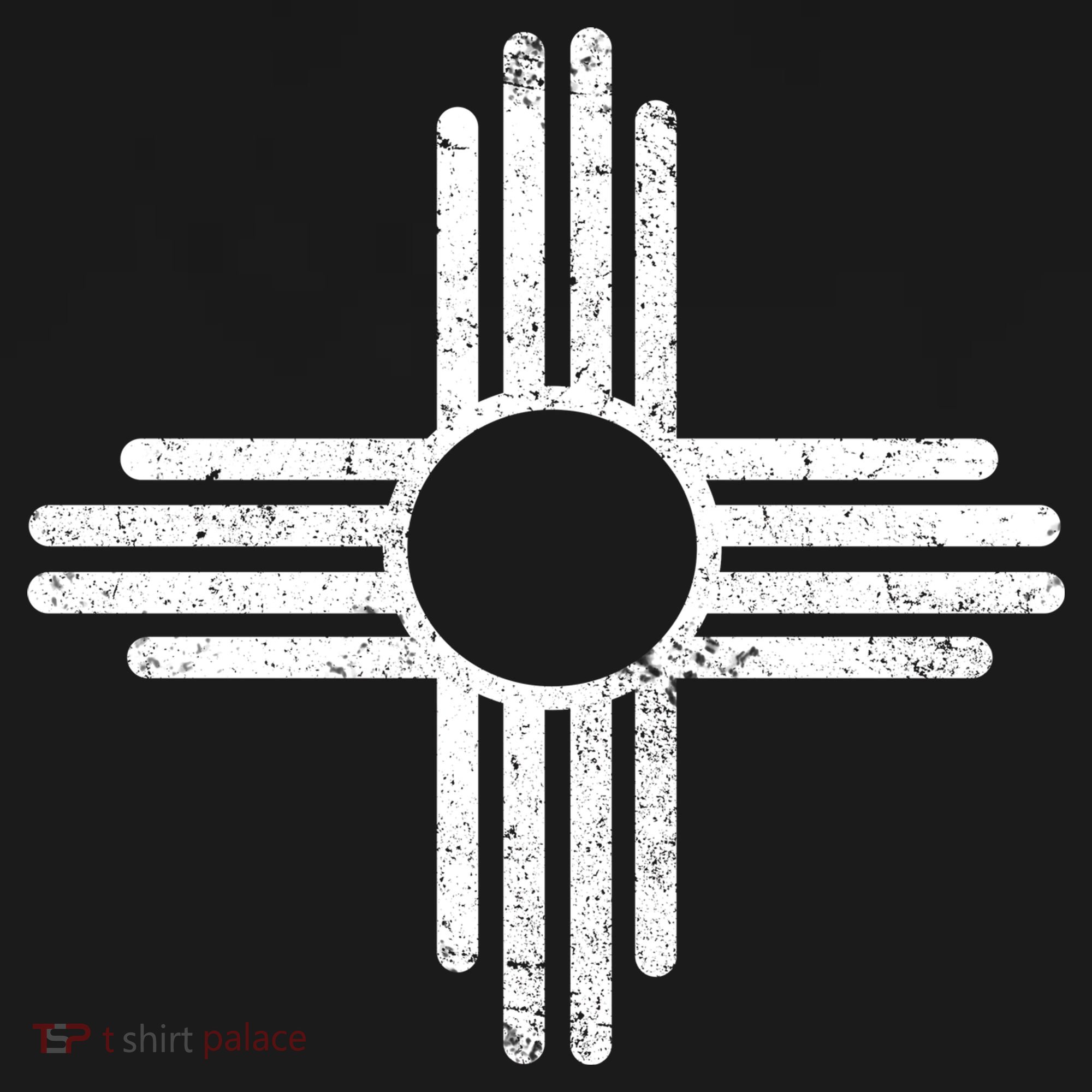Vintage New Mexico Flag Symbol Women's T-Shirt