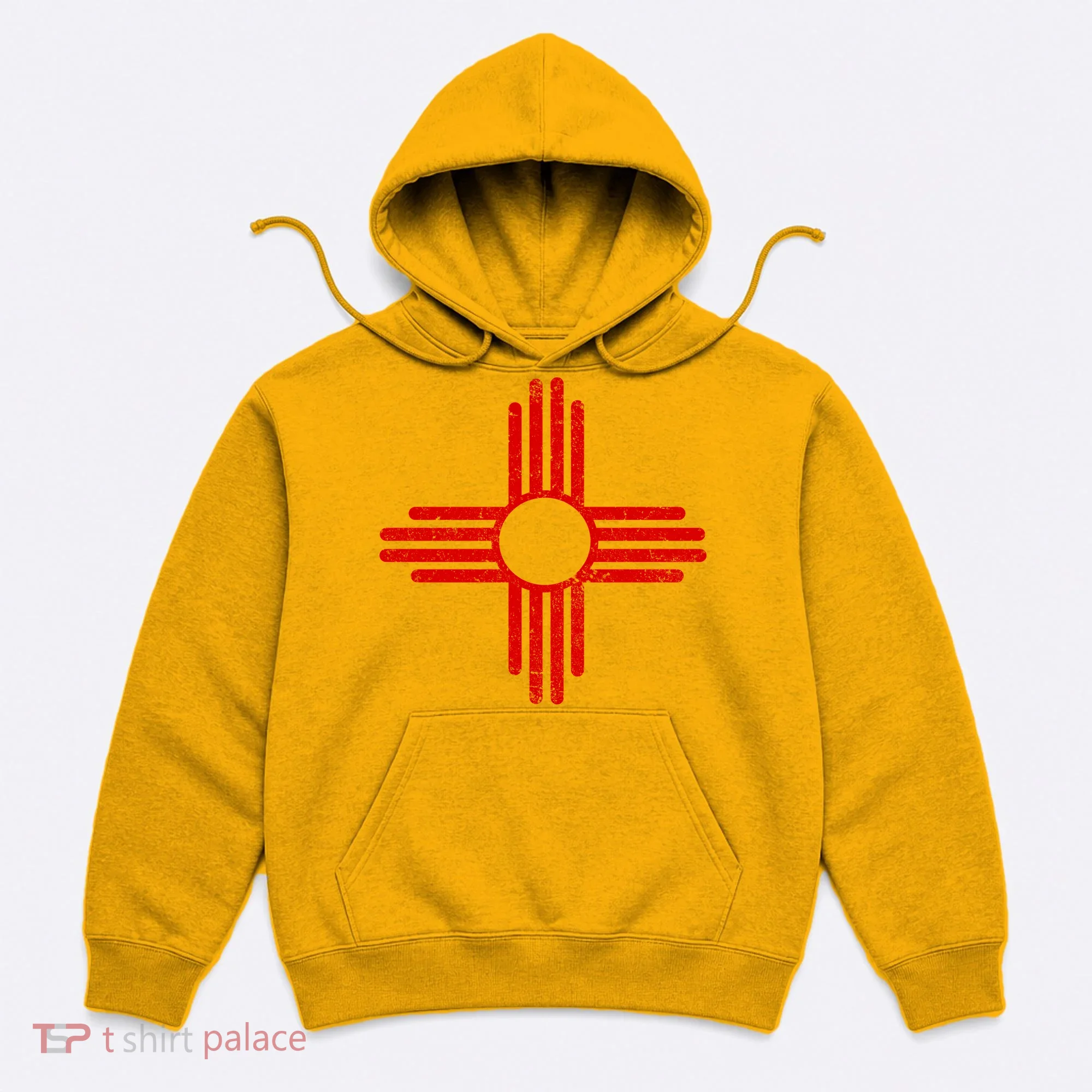 Vintage New Mexico Flag Symbol Hoodie