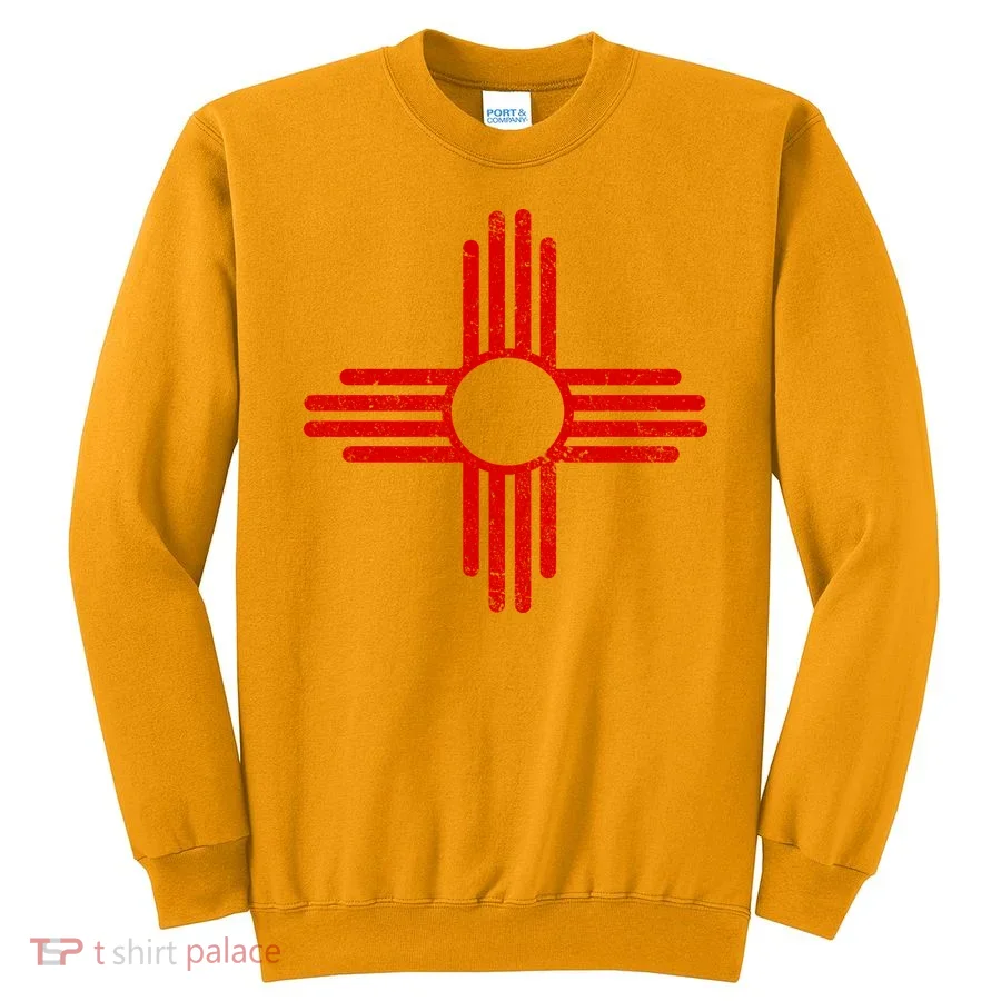 Vintage New Mexico Flag Symbol Sweatshirt