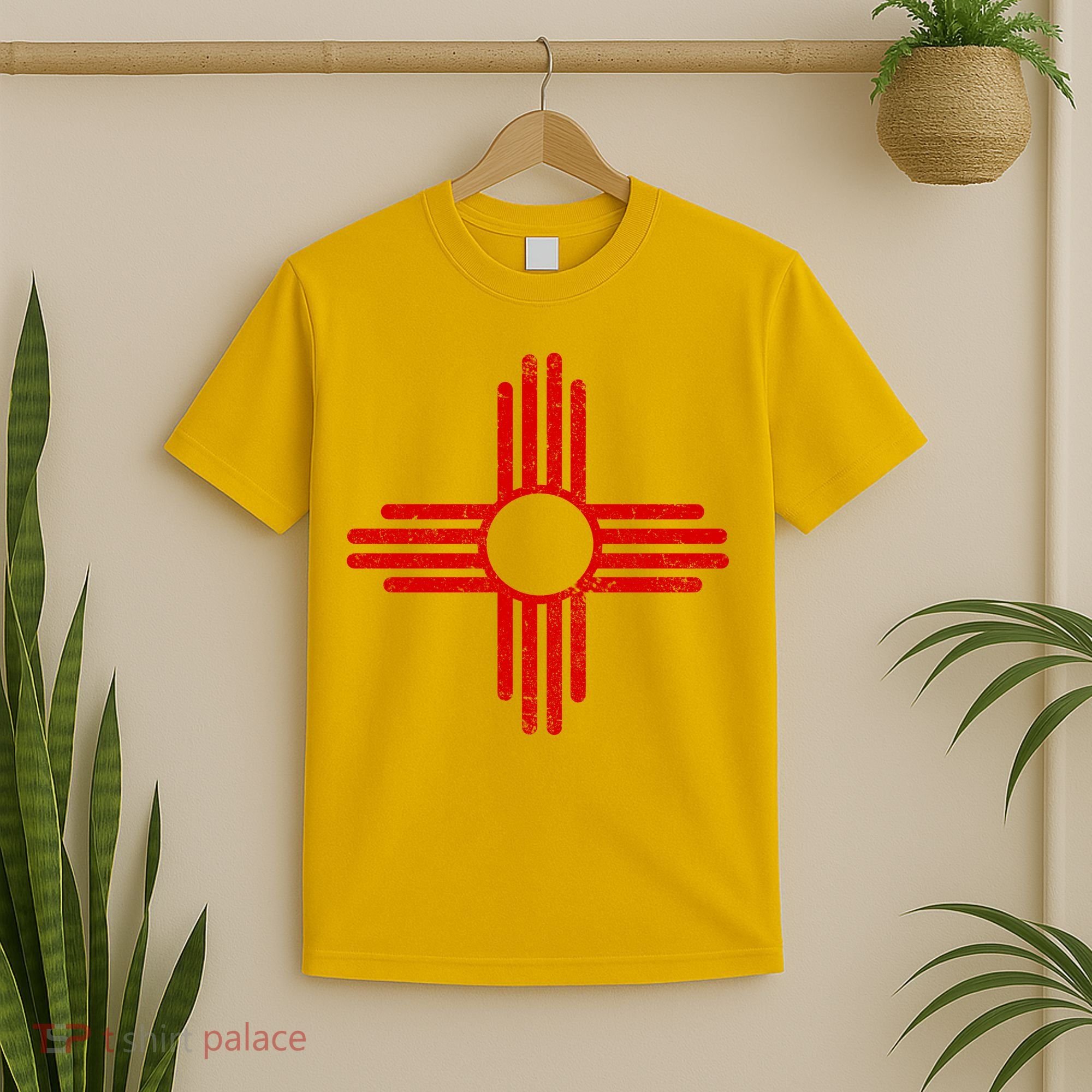 Vintage New Mexico Flag Symbol T-Shirt