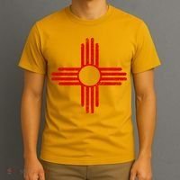 Vintage New Mexico Flag Symbol T-Shirt thumb 3