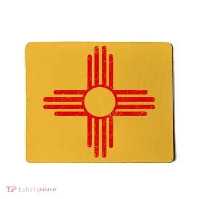Vintage New Mexico Flag Symbol Mousepad