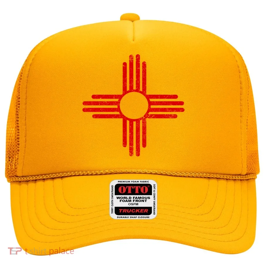 Vintage New Mexico Flag Symbol Hat