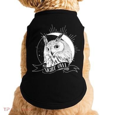 Vintage Night Owl Doggie Tank
