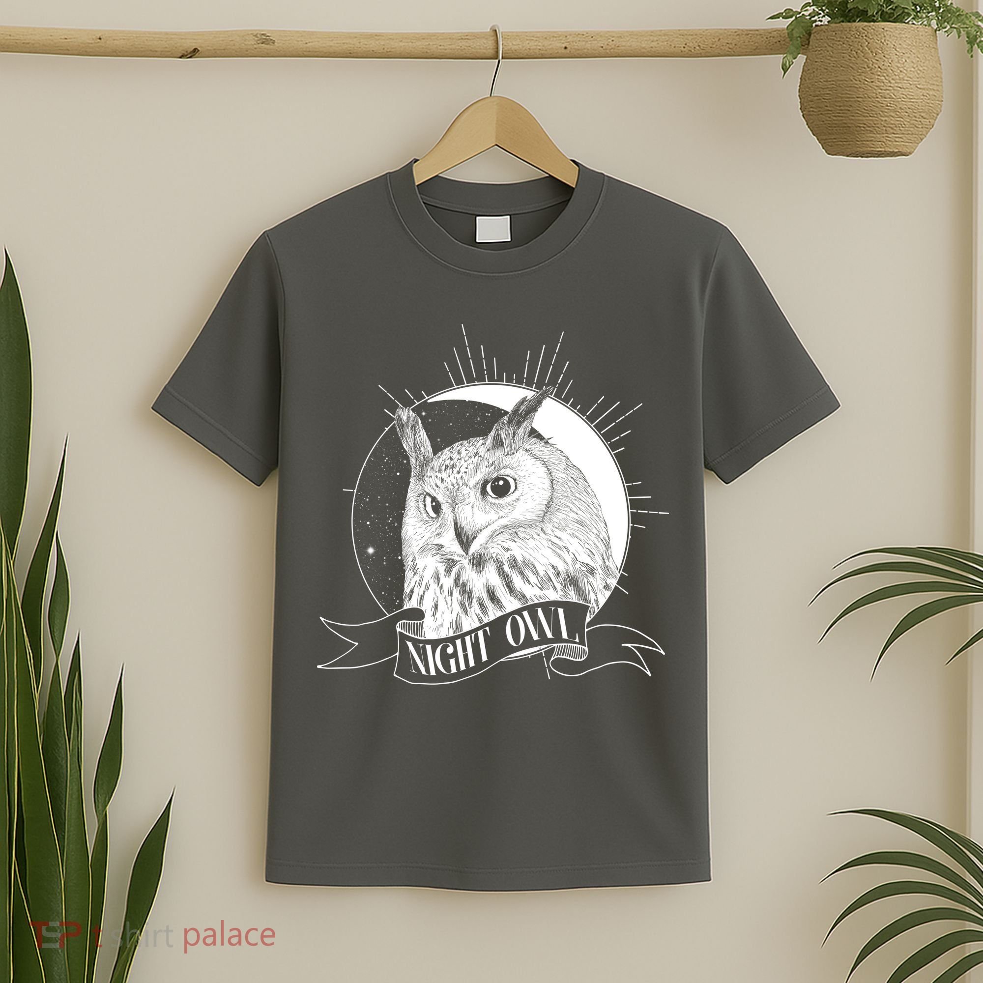 Vintage Night Owl T-Shirt