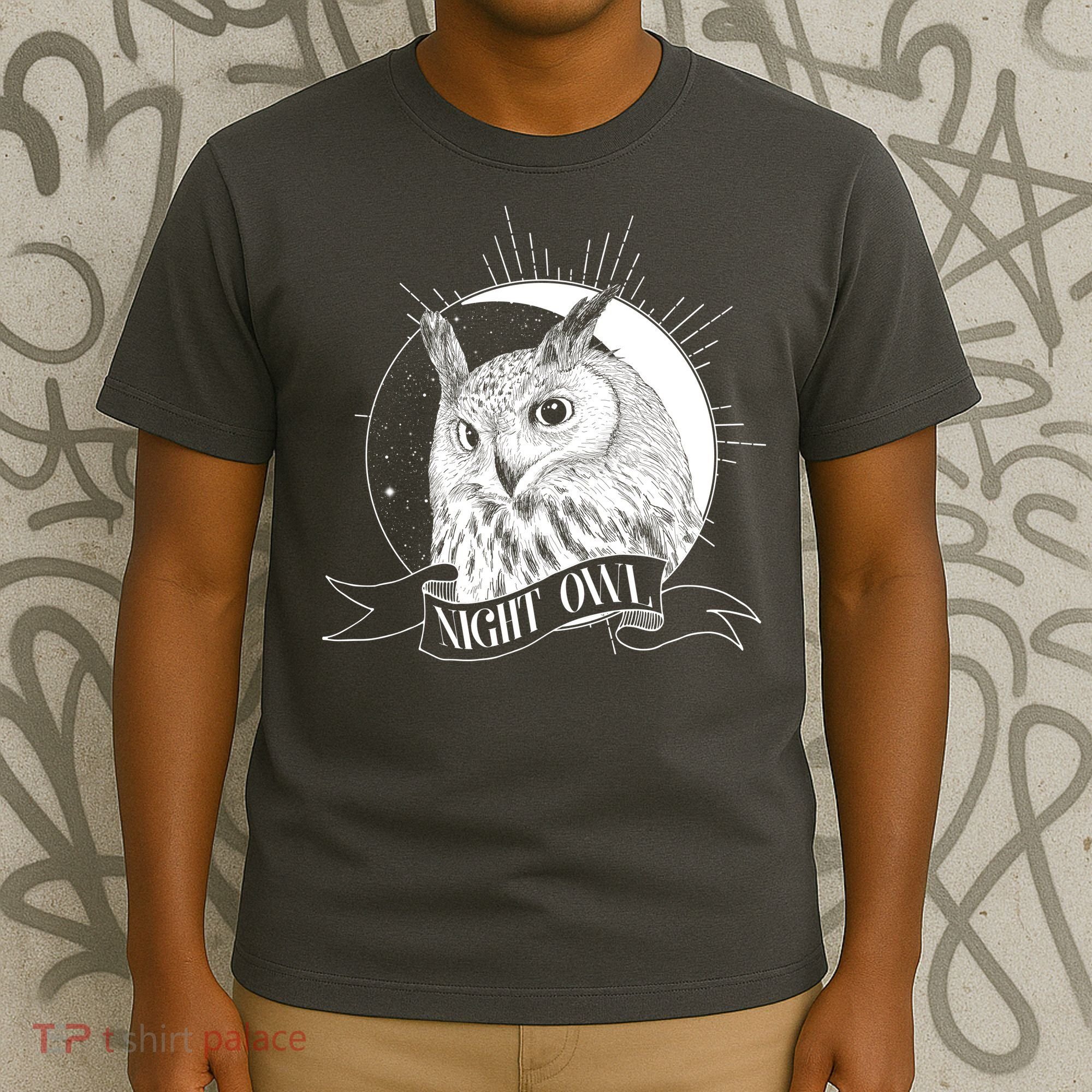 Vintage Night Owl T-Shirt