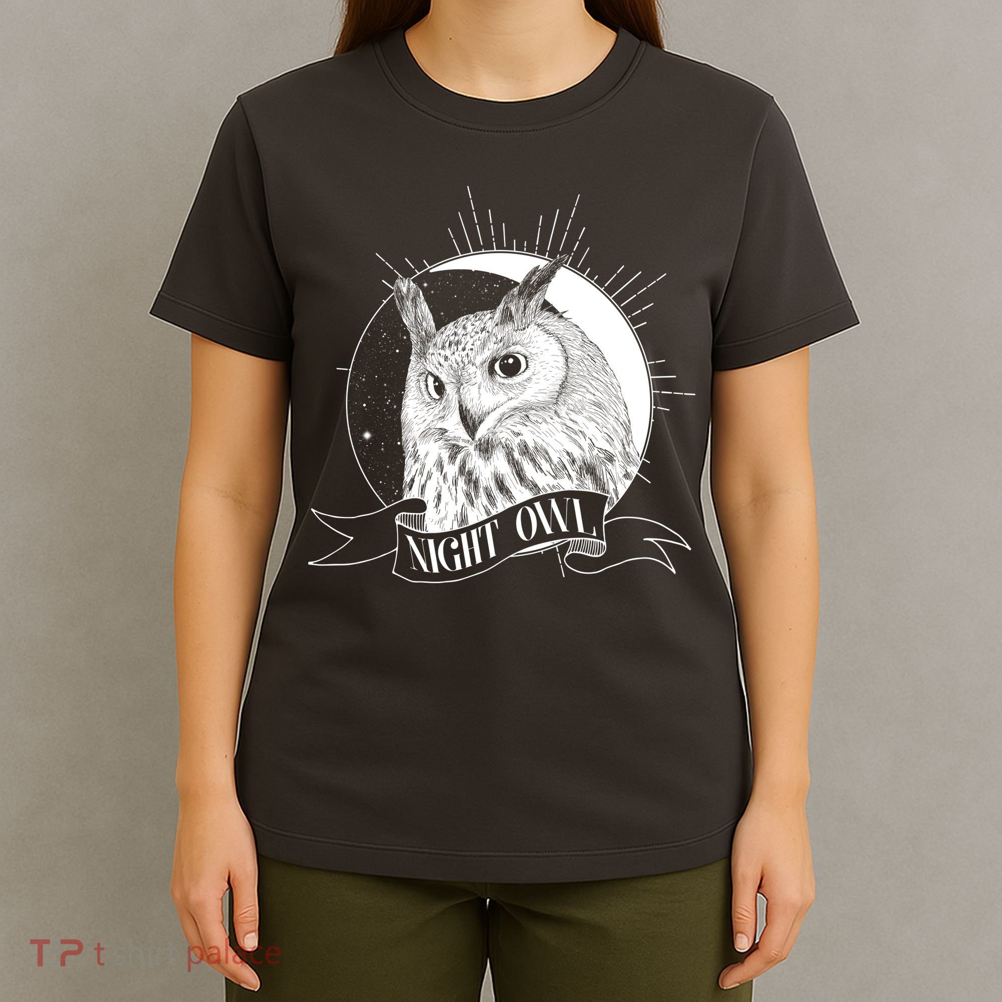 Vintage Night Owl T-Shirt