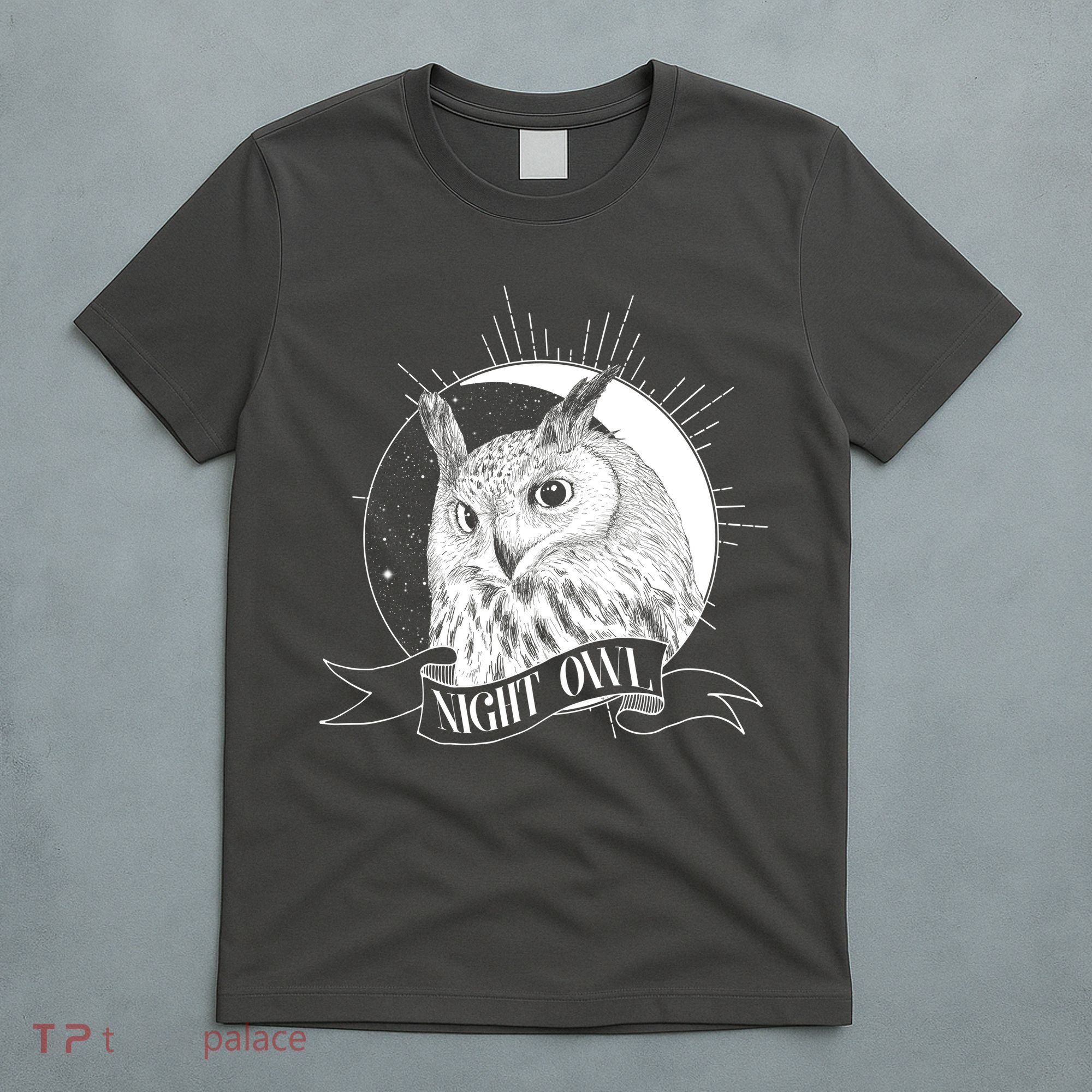 Vintage Night Owl T-Shirt