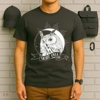 Vintage Night Owl T-Shirt thumb 6