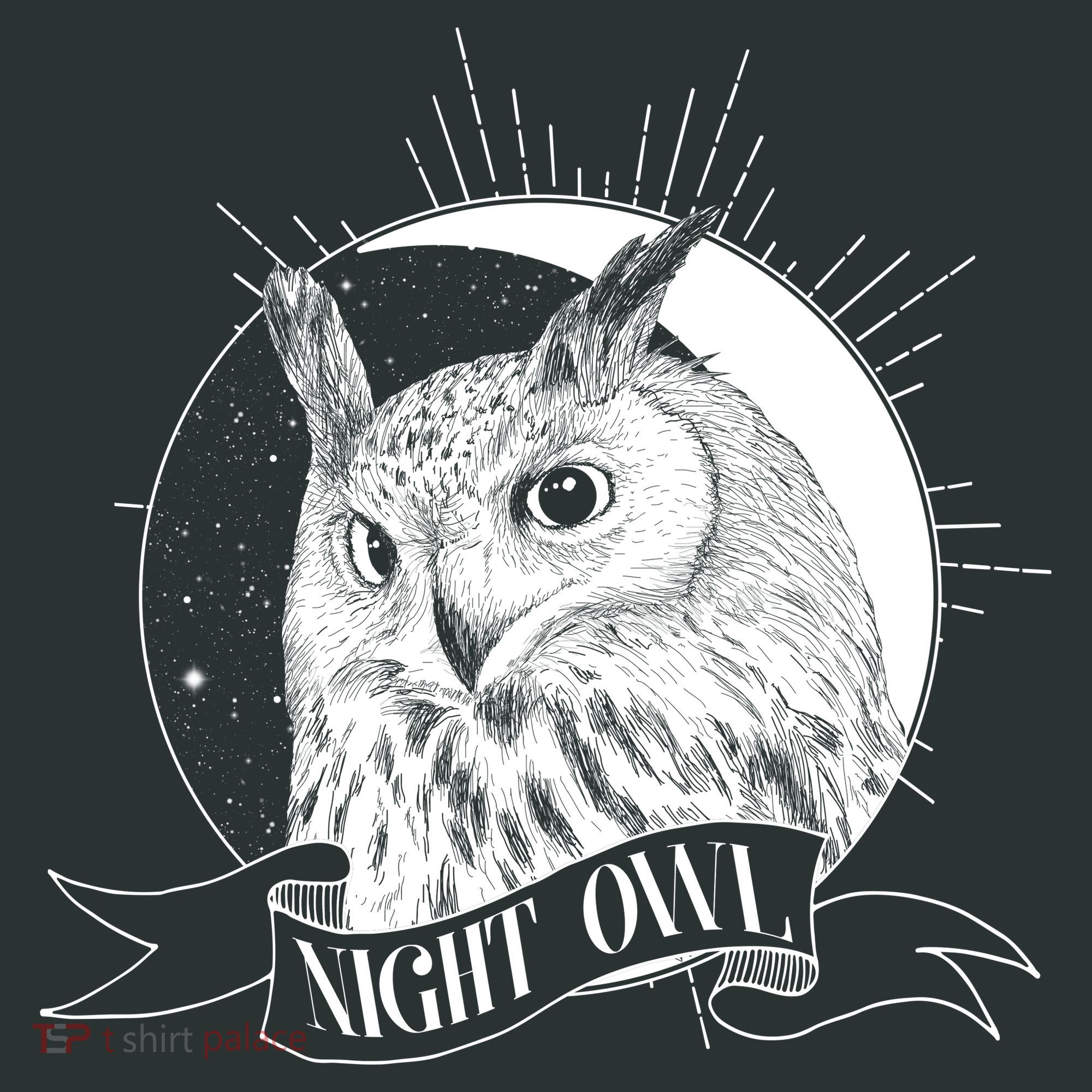 Vintage Night Owl T-Shirt