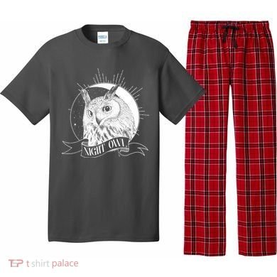 Vintage Night Owl Pajama Set