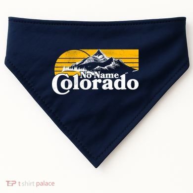 Vintage No Name Colorado USA-Made Doggie Bandana