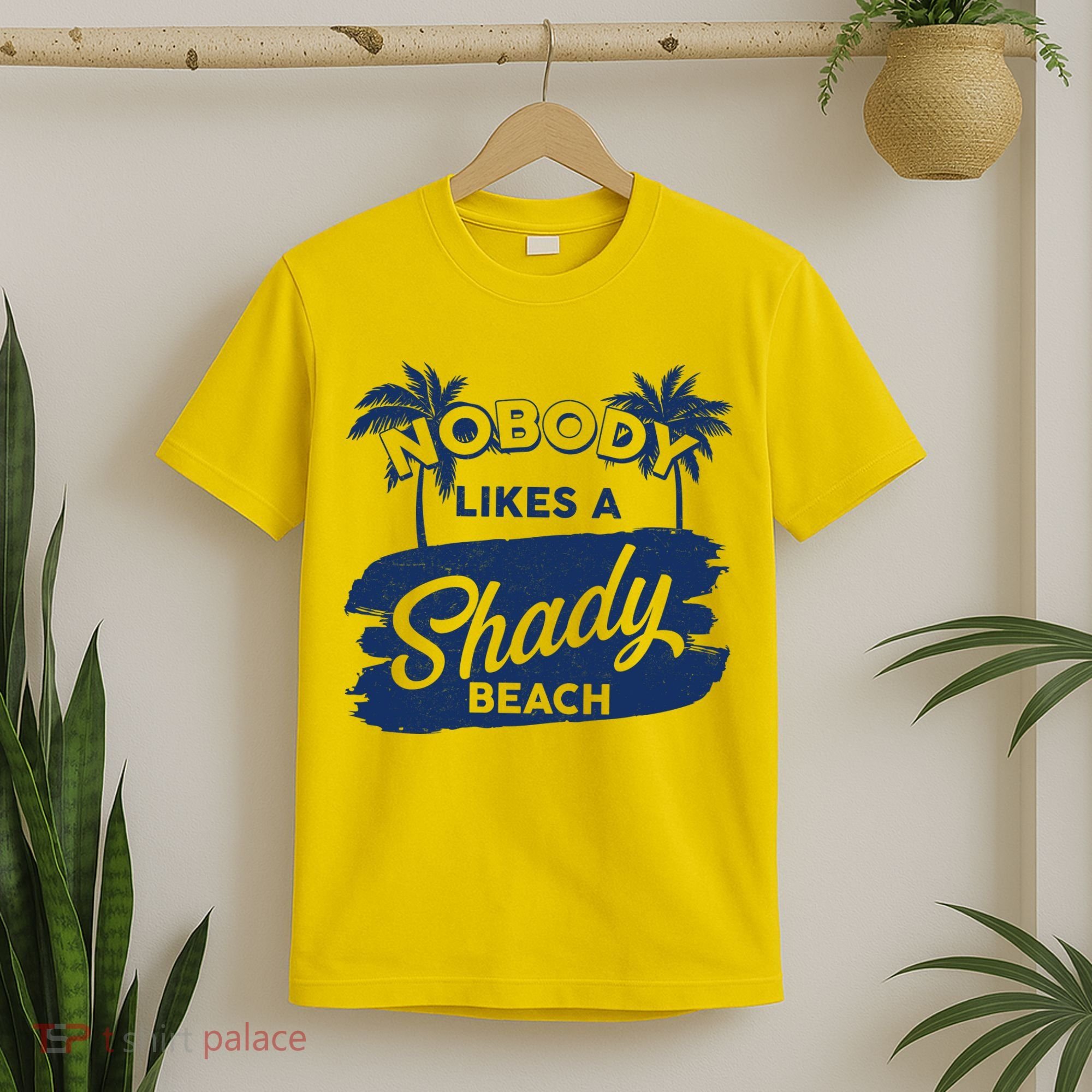 Vintage Nobody Likes A Shady Beach T-Shirt
