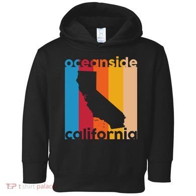 Vintage Oceanside California Toddler Hoodie