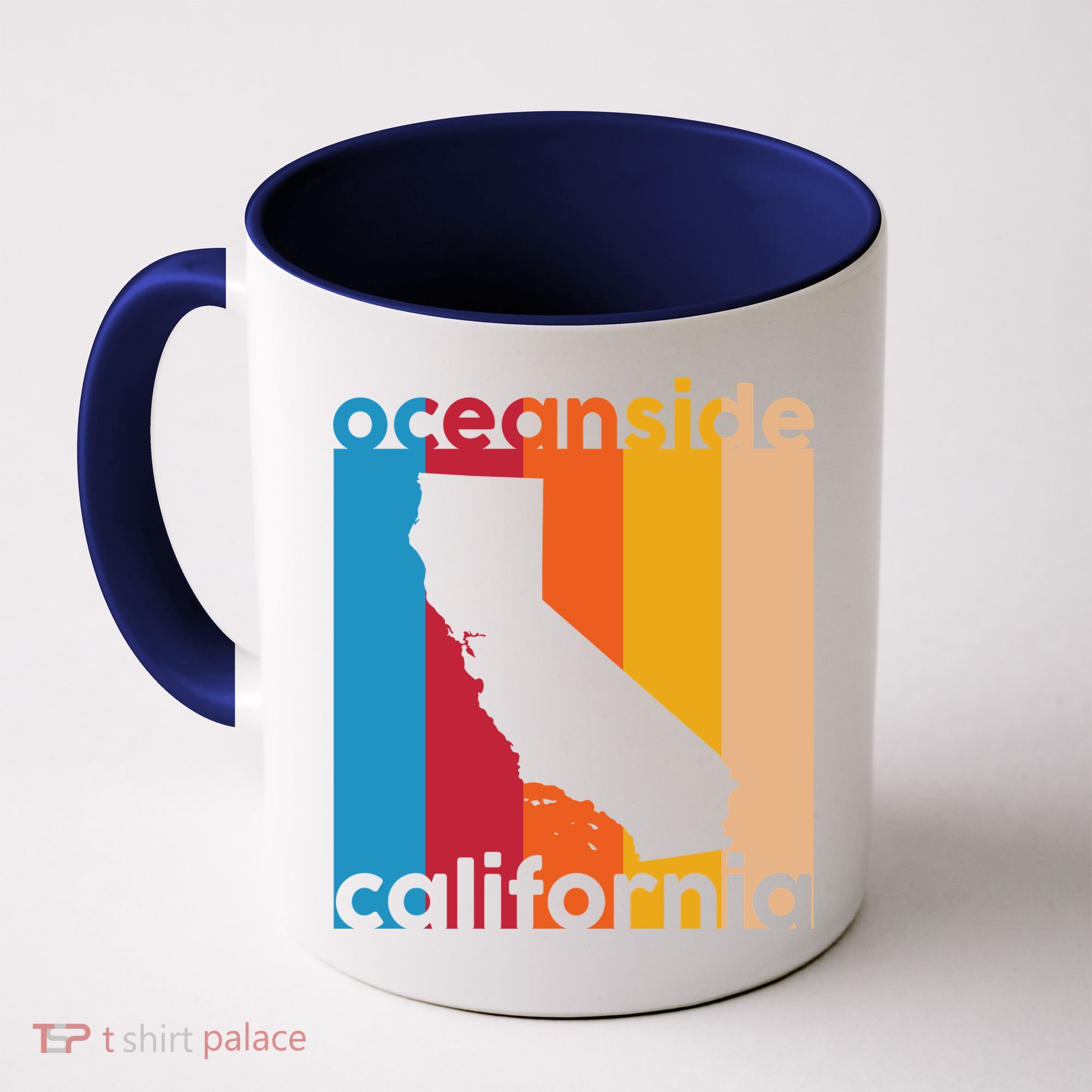 Vintage Oceanside California Coffee Mug