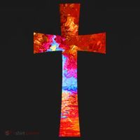 Vintage Oil Christian Cross Cool Pattern T-Shirt thumb 7