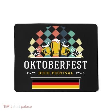Vintage Oktoberfest Drinking Mousepad
