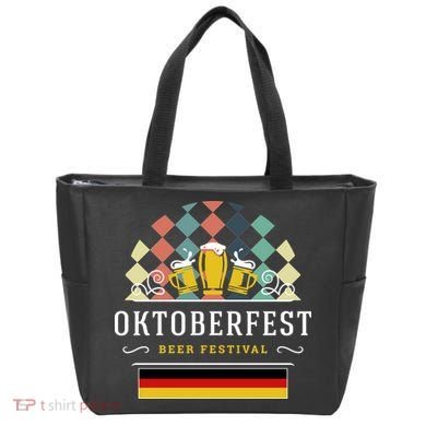 Vintage Oktoberfest Drinking Tote Bag