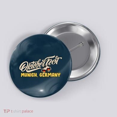 Vintage Oktoberfest Munich Button