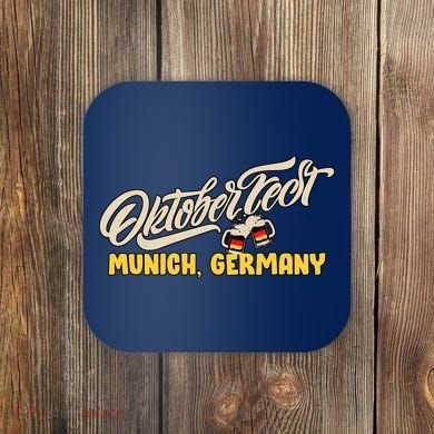 Vintage Oktoberfest Munich Coaster