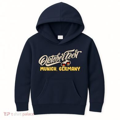 Vintage Oktoberfest Munich Kids Hoodie