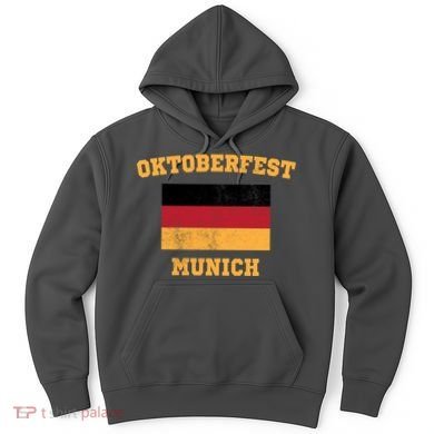 Vintage Oktoberfest Munich Flag Hoodie