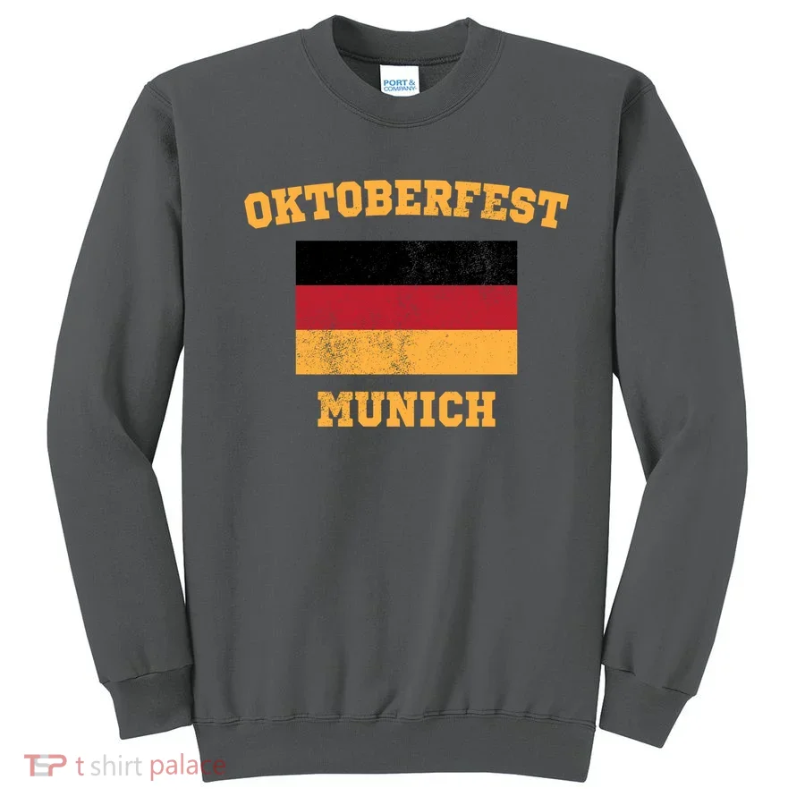 Vintage Oktoberfest Munich Flag Sweatshirt