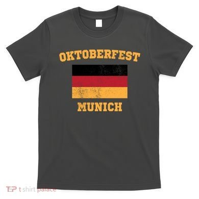 Vintage Oktoberfest Munich Flag T-Shirt