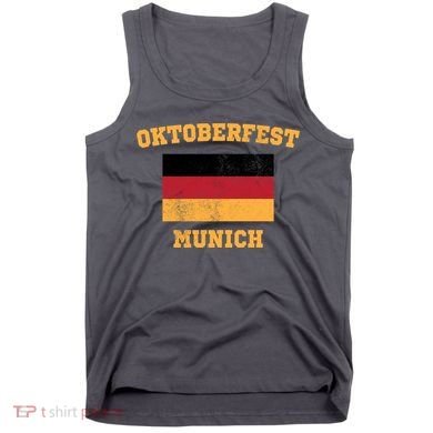 Vintage Oktoberfest Munich Flag Tank Top