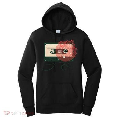 Vintage Old Cassette Player Women's Hoodie