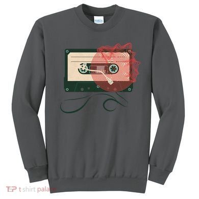 Vintage Old Cassette Player Sweatshirt