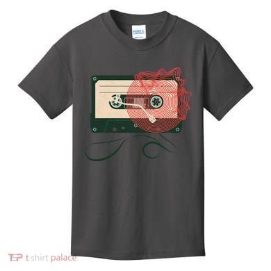 Vintage Old Cassette Player Kids T-Shirt