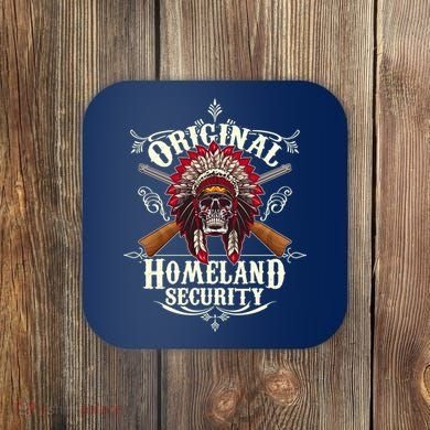 Vintage Original Homeland Security 2nd Amendment Coaster