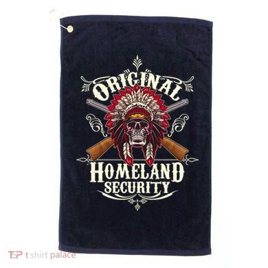 Vintage Original Homeland Security 2nd Amendment Golf Towel