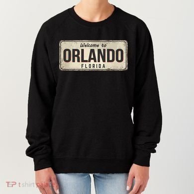 Vintage Orlando Metal Sign Women's Sweatshirt