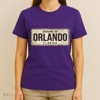 Vintage Orlando Metal Sign T-Shirt thumb 4