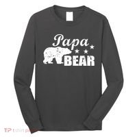 Vintage Papa Bear Long Sleeve Shirt thumb 0
