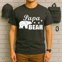 Vintage Papa Bear T-Shirt thumb 6